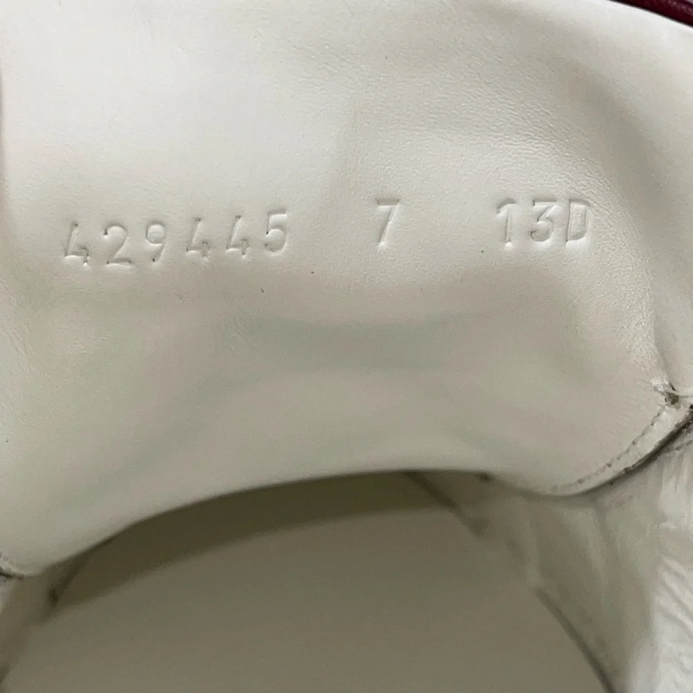 GUCCI  Men's Ace GG Supreme Low Top Sneaker Beige Size - 7 - Picture 14 of 15